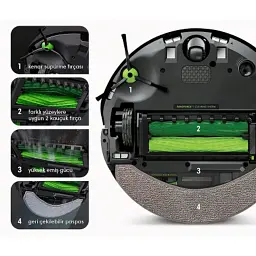 Пилосос iRobot Roomba Combo J7+ (c755840) - мініатюра 5