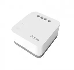 Розумне одноканальне бездротове реле без нейтралі Aqara Single Switch Module T1 No Neutral [DLKZMK12LM] CN [61563] - мініатюра 2