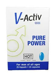 Чоловічі таблетки для продовження ерекції V-Activ For Men 20 шт. - мініатюра 4