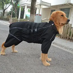 Комбінезон-дощовик для собак Derby Dog Suit Black L