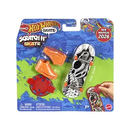 Скейт із взуттям для пальчиків Hot Wheels Круте перетворення Hot Wheels в асортименті (HXM73) - мініатюра 3