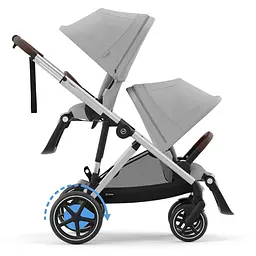 Коляска Cybex eGazelle S SLV Stone Grey (524000523) - мініатюра 6