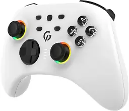 Геймпад GamePro GPX13W 2.4G/BT 5.1/USB/PC/iOS/Android RGB White (GPX13W) UA - мініатюра 2
