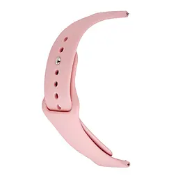 Ремінець Silicone 22 мм Watch Gear S3/ Watch 46 мм/Xiaomi Amazfit New Pink L - мініатюра 2