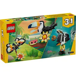 Конструктор LEGO Creator Дикі тварини: тропічний тукан 225 деталей (31173) - мініатюра 8
