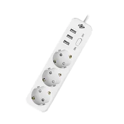 Мережевий фільтр PREMIUM LP-X3 USB 4 м White (2200 Вт) - мініатюра 3