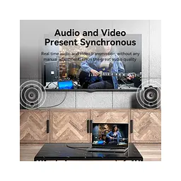 Кабель мультимедійний HDMI M to HDMI M 5.0m 4K30Hz black Vention (ALIBJ) - мініатюра 4