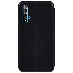 Чохол-книжка Toto Book Rounded Leather Case HuAwei Nova 5T Black - мініатюра 2