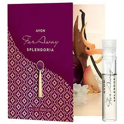 Зразок парфумна вода Avon Far Away Splendoria для неї 0.6 мл на листівці