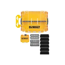 Ящик для інструментів DeWALT для біт системи TSTAK Tough Case М з футляро та касетами 4 шт, роздільники 6шт (DT70802) - мініатюра 4
