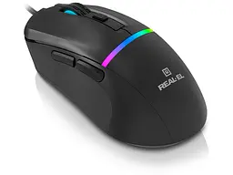 Миша REAL-EL RM-530 Black (EL123200053) - мініатюра 4
