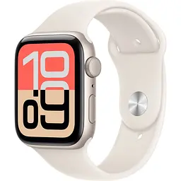 Смарт-годинник Apple Watch SE 3 GPS 44mm Starlight Aluminum Case with Starlight Sport Band S/M (MEHG4) [145279]