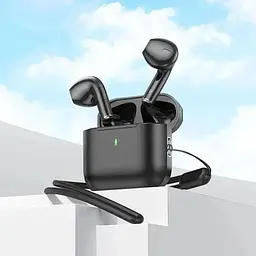 Бездротові навушники Hoco EW53 Lucky true wireless BT headset чорні - мініатюра 2