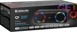 Акустична система 1.0 Defender Q1 10W Light/BT/FM/USB/TF/AUX - мініатюра 5