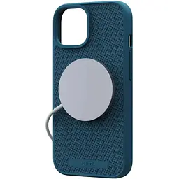 Чохол-накладка Njord Fabric MagSafe Case Deep Sea для iPhone 15 Plus (NA52FA01) - мініатюра 3