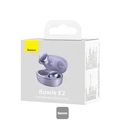 Навушники Baseus E2 True Wireless Earphones Bowie | (NGTW090001) purple - мініатюра 5