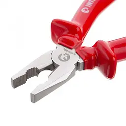 Плоскогубці 200 мм, діелектричні, 1000 В, CrV 6150 Intertool NT-0314 - мініатюра 3