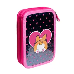 Шкільний пенал твердий Yes твердий подвійний HP-01 Puppy - мініатюра 2