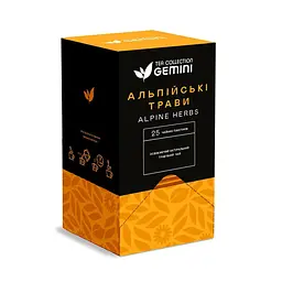 Чай Gemini Альпійські трави 25 шт.
