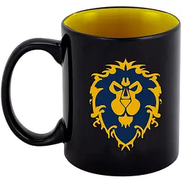 Чашка World of Warcraft Alliance (Варкрафт) 325 мл Чорний - мініатюра 3