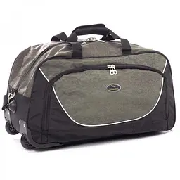 Сумка спортивна дорожня на колесах 57L Wallaby 10428-1 чорна