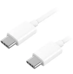 Кабель Samsung Type-C to Type-C 60 W білий EP-DA705BWRGRU - мініатюра 2