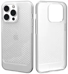 Оригинальный противоударный силиконовый чехол UAG Lucent для iPhone 13 Pro (6.1") Ice (11315N314343)