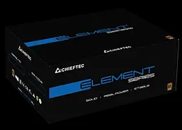 Блок живлення 600 Вт, ELEMENT, Black, 80+ Standart, 120 мм Chieftec teh0034051 - мініатюра 3
