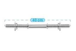 Гриф гвинтовий прямий Thunder 40/25 (SG-SC-40/25) - мініатюра 5