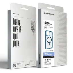 Чохол ArmorStandart Unit MagSafe для Apple iPhone 13 Pro Max Light Blue - мініатюра 2