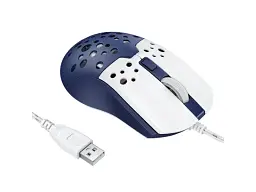 Миша Hoco GM51 Sky Luminous White&Blue - мініатюра 2
