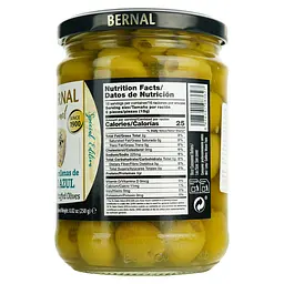 Оливки Bernal Gourmet фаршировані блакитним сиром 436 г - мініатюра 2