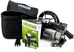 Автомобільний компресор URAGAN 12v / 14А / 37л / 170Вт / 1 м шланг (90120)