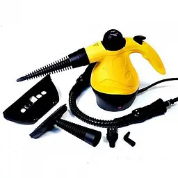 Відпарювач із функцією пароочисника з насадками від мережі 1200 Вт Steam Cleaner DF-A001
