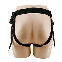 Страпон Pretty Love Harness Briefs Micheal 17.5 см коричневий - мініатюра 7