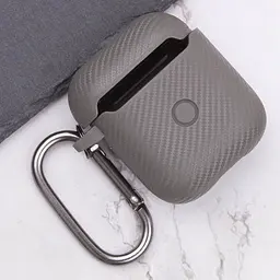 Футляр SGP Shockproof для навушників Airpods 1/2 Grey - мініатюра 4