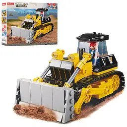 Конструктор "Town": Бульдозер 231 деталь SLUBAN M38-B0802