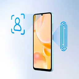 Смартфон ZTE Blade A55 4/128Gb блакитний - мініатюра 7