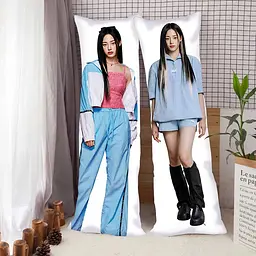 Подушка-обіймашка 3D NewJeans Мінджи 32743 130х40 см