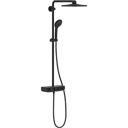 Душова система з термостатом Grohe Euphoria Smart Control System 310 Duo 22120KF0, Чорний матовий