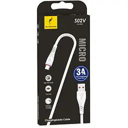 Кабель SkyDolphin S02V USB - micro USB (M/M), 1 м, White (SDUSB-000590)