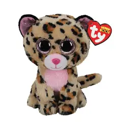 М'яка іграшка TY Beanie Boos Леопард Livvie 25 см (36490)