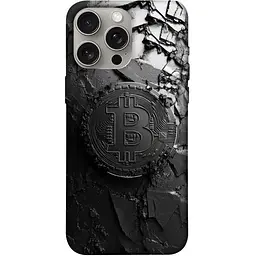 Чохол Demsky Dark bitcoin для Apple iPhone 15 Pro Max (6.7)