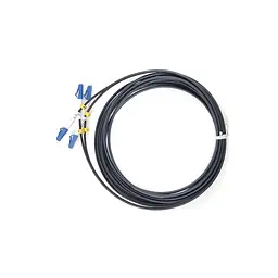 Оптичний патчкорд LC/UPC-LC/UPC, Multimode (50/125, OM3), LSZH, Duplex, black, 5m Eserver (ES-LC-LC/UPC-5-MM-D) - мініатюра 3