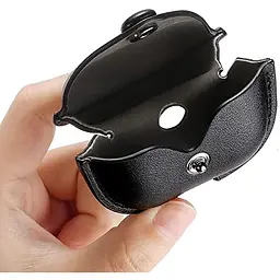 Шкіряний чохол Primo Hook для навушників Apple AirPods 3 (MME73) Black - мініатюра 2