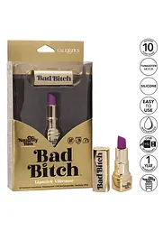 Міні-вібратор Calexotics Bad Bitch Lipstick, 7.5 см (золотий) - мініатюра 8