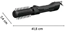 Фен-щітка Renewal Brush Active, 1000Вт, 3 режими, іоніз-я, хол. обдув, оберт. насадка, 2 нас ROWENTA teh0017606 - мініатюра 3