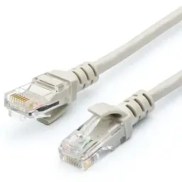 Патч-корд UTP Atcom Geplink Cat.5e, 26AWG, 3 м, сірий (GL8003)