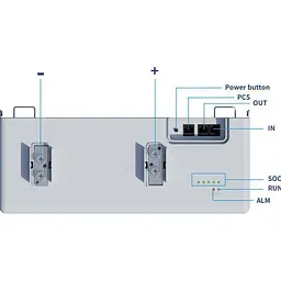 Система зберігання енергії Deye SUN-12K-SG05LP3-EU-SM2 12kW + АКБ SE-F16-С 16kWh (51.2V/314Ah/16076Wh) [159594] - мініатюра 8