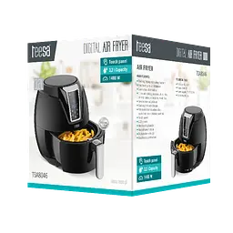 Аэрогриль Аэрофритюрница TEESA DIGITAL AIR FRYER 3,2L Black - мініатюра 5